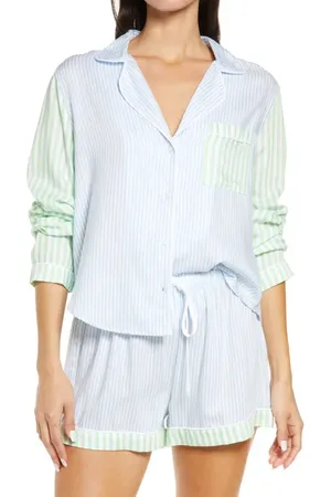 Rails Kellen Mixed Stripe Short Pajamas in at Nordstrom, Size Large
