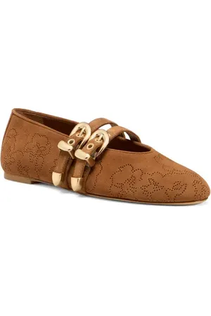 Stuart Weitzman Maven Mary Jane Flat in at Nordstrom, Size 6