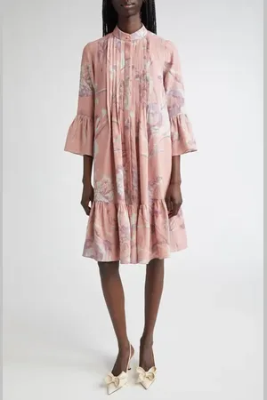 Erdem Floral Print Faille Sheath Dress in at Nordstrom, Size 4 Us