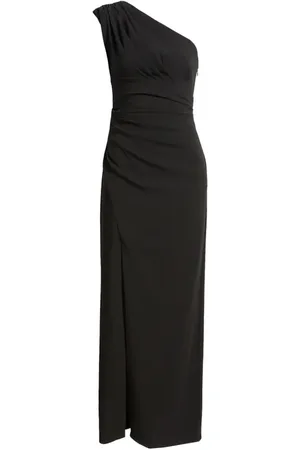 Vince Camuto Draped One-Shoulder Crepe Gown in at Nordstrom, Size 10