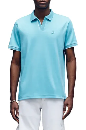 Bunny Kendall Johnny Collar Cotton Polo in at Nordstrom, Size 4