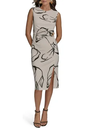 Donna Karan Gathered Sheath Dress in at Nordstrom, Size 8