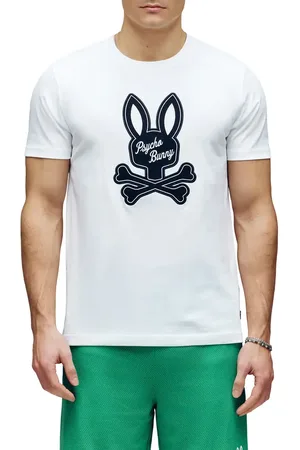 Bunny Derek Pima Cotton Appliqu?? Logo T-Shirt in at Nordstrom, Size 6