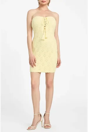 Guess Isabella Strapless Sweater Dress in at Nordstrom, Size Medium