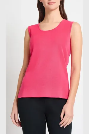 Ming Wang Scoop Neck Sweater Tank in at Nordstrom, Size Small