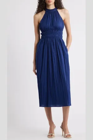 Eliza J Halter Midi Dress in at Nordstrom, Size 2