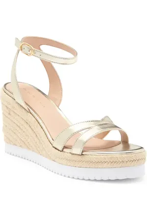Stuart Weitzman Catlina Espadrille Wedge Sandal in 0 at Nordstrom, Size 7
