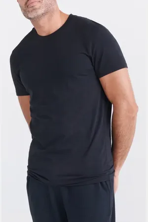 SAXX DropTemp??? Cooling Cotton Crewneck T-Shirt in at Nordstrom, Size Medium