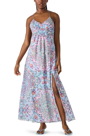 Steve Madden Brianna Print Sleeveless Maxi Dress in at Nordstrom, Size Small