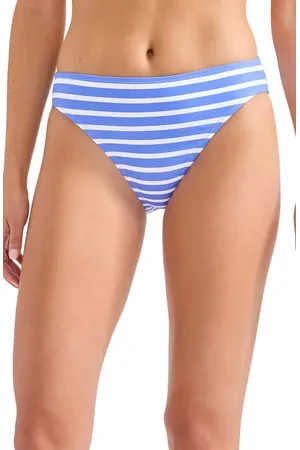 Tommy Bahama Coastline Stripe Hipster Bikini Bottoms in at Nordstrom, Size Small
