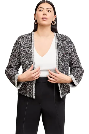 M.M.LaFleur Meena Daily Jardigan - Boucle Tweed in at Nordstrom, Size 14