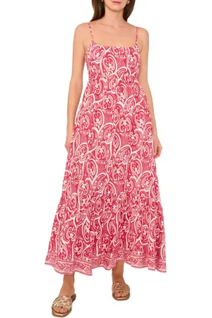 1. STATE Print Tiered Maxi Sundress in at Nordstrom, Size Small