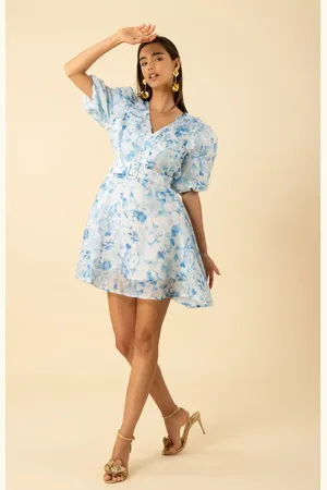 Hale Bob Promise Floral Organza Dress in at Nordstrom, Size Medium