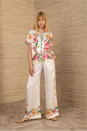 Hale Bob Selene Charmeuse Pant in at Nordstrom, Size Large