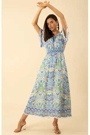 Hale Bob Katelyn Linen Maxi Dress in at Nordstrom, Size X-Small