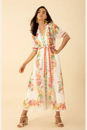 Hale Bob Alaiya Organza Maxi Dress in at Nordstrom, Size Medium