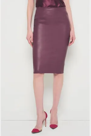 AS by DF Claude Stretch Leather Skirt in at Nordstrom, Size X-Large