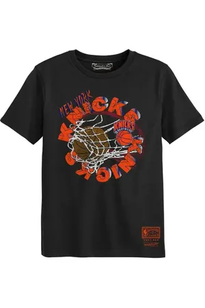 Mitchell & Ness Preschool New York Knicks In The Net T-Shirt at Nordstrom, Size 4