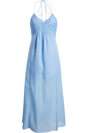 Steve Madden Brianna Side Slit Sleeveless Cotton Maxi Dress in at Nordstrom, Size Small