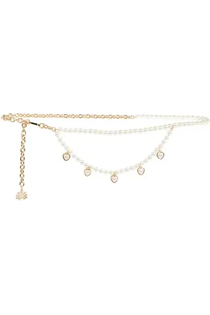 Lele Sadoughi Valentina Charm Chain Belt in at Nordstrom