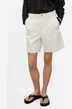 MANGO Dart Bermuda Denim Shorts in at Nordstrom, Size 10