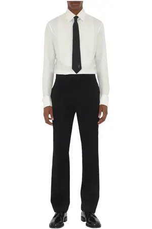 Burberry Wool Tuxedo Trousers in at Nordstrom, Size 40