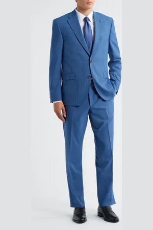 Jack Victor Esprit Micro Houndstooth Super 130s Wool Suit in at Nordstrom, Size 44Regular