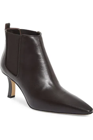 Manolo Blahnik Dildatra Pointed Toe Chelsea Boot in at Nordstrom, Size 8.5Us