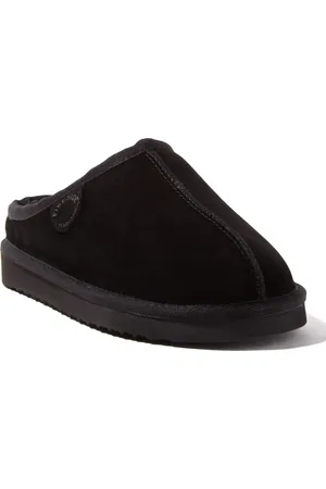 Dearfoams Fireside Greta Genuine Shearling Clog Slipper in at Nordstrom, Size 6