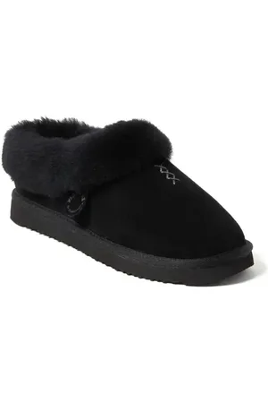 Dearfoams Fireside Adelaide Genuine Shearling Clog Slipper in at Nordstrom, Size 8
