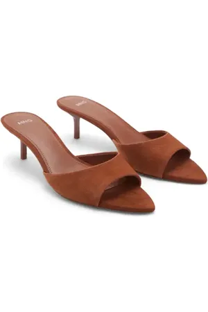 MANGO Kitten Heel Sandal in at Nordstrom, Size 8.5Us