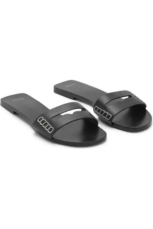 MANGO Penny Strap Slide Sandal in at Nordstrom, Size 6.5Us