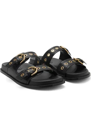 MANGO Buckle Slide Sandal in at Nordstrom, Size 8.5Us