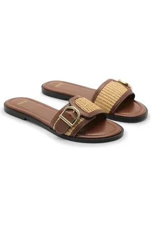 MANGO Slide Sandal in at Nordstrom, Size 6Us