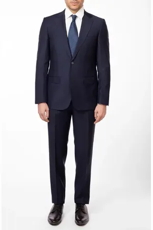 ZANETTI Matteo Slim Fit Check Wool Suit at Nordstrom, Size 42Long