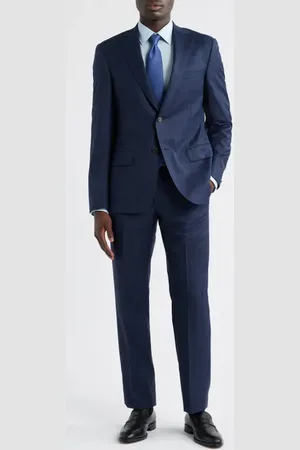 Heritage Gold Plaid Wool Suit at Nordstrom, Size 40 Regular