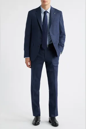 Jack Victor Midland Screen Weave Suit in at Nordstrom, Size 36Regular