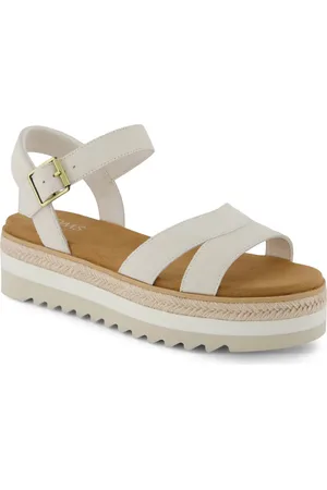 TOMS Kai Espadrille Flatform Sandal in at Nordstrom, Size 9