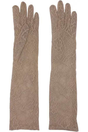 AGNELLE Mid length lace gloves in at Nordstrom