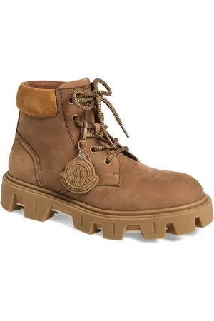 Moncler Peak City Lace-Up Boot in at Nordstrom, Size 9Us
