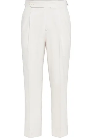 Brunello Cucinelli Tuxedo trousers with pleats in at Nordstrom, Size 50 It