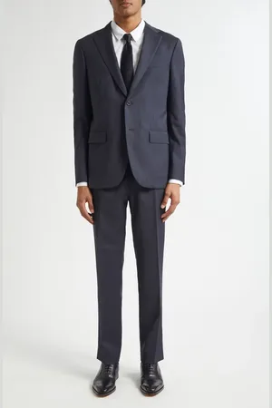 Boglioli B-Line Pinstripe Virgin Wool Suit in at Nordstrom, Size 46 Us
