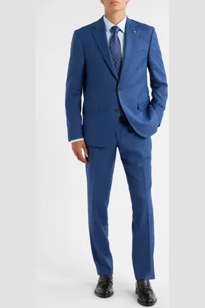 Jack Victor Esprit Deco Plaid Wool Suit at Nordstrom, Size 36Regular