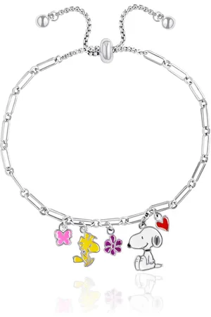 Peanuts Snoopy Enamel Charm Woodstock Bracelet in at Nordstrom