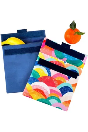 Yumbox Reusable Sandwich Bags Insulated, Washable, Eco-Friendly Fabric Pouches for Snacks, Wraps & Lunches in at Nordstrom, Size