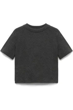 MANGO Crewneck Stretch Cotton Blend T-Shirt in at Nordstrom, Size Xx-Small