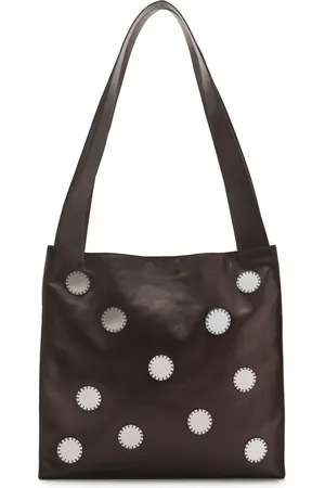 MANGO Leather Shoulder Bag in at Nordstrom