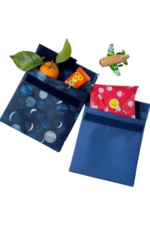 Yumbox Reusable Sandwich Bags Insulated, Washable, Eco-Friendly Fabric Pouches for Snacks, Wraps & Lunches in at Nordstrom