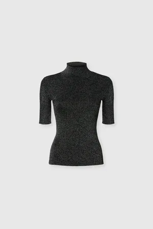 Missoni Mock Neck Sweater With Lamé Threads in at Nordstrom, Size 38 It