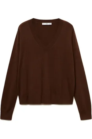 MANGO V-Neck Sweater in at Nordstrom, Size 3X
